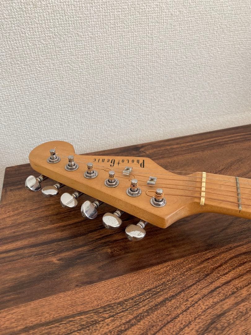 PhotoGenic ピンク エレキギター 6弦 シングルコイル