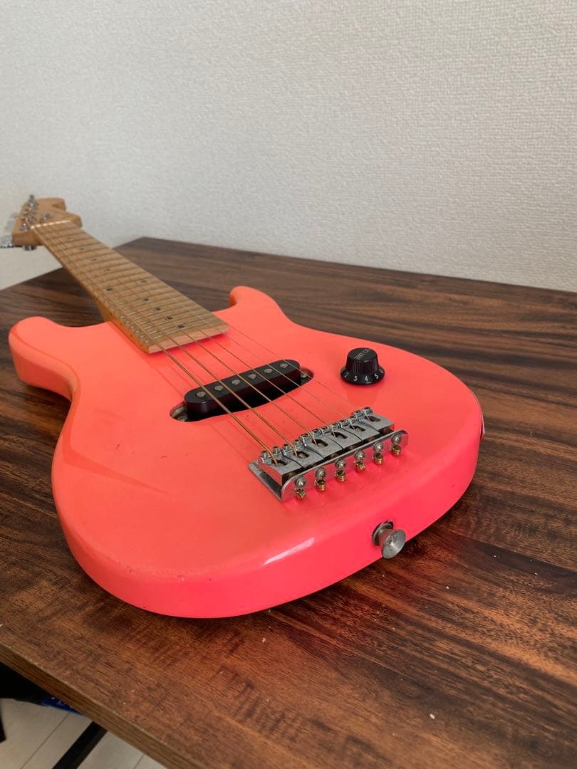 PhotoGenic ピンク エレキギター 6弦 シングルコイル