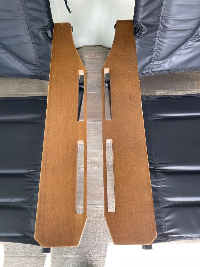 AS2OVリクライニングローバーチェア マルチクッション付　ブラック　2脚セット