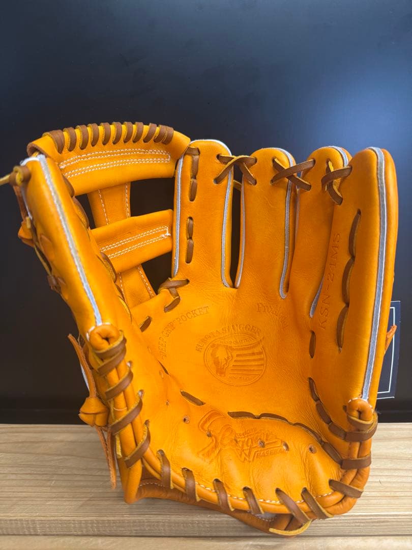 型付け済！久保田スラッガー 軟式用グローブ 内野手 定価34,100円