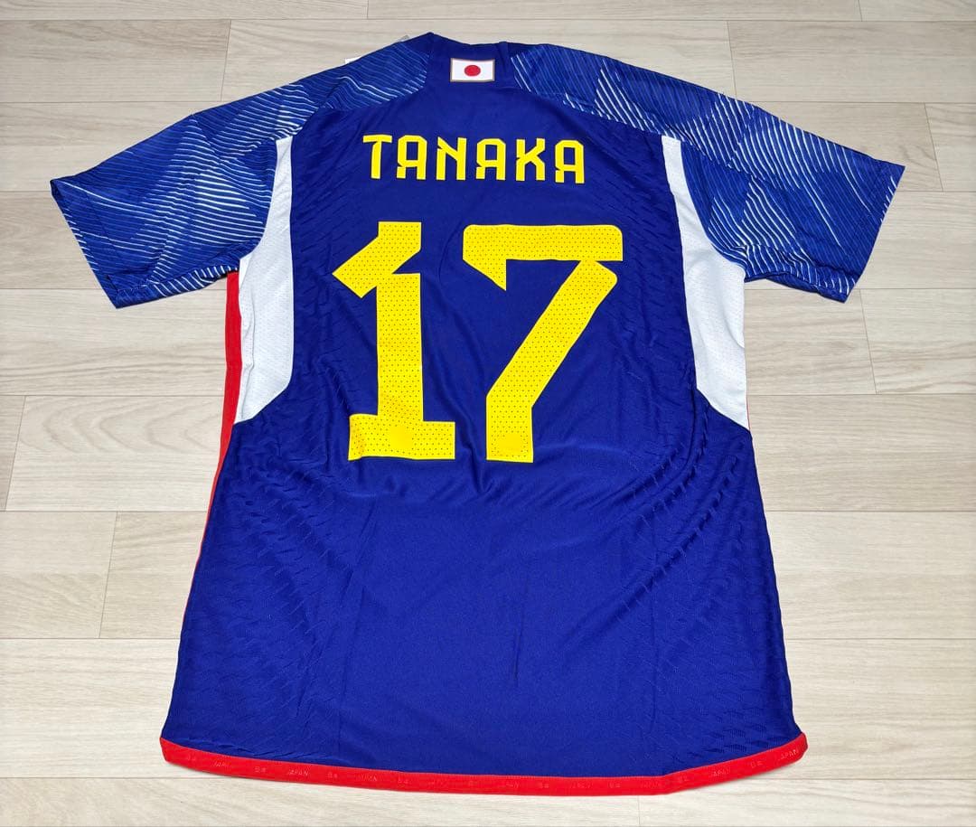 サッカー 日本代表 田中碧 オーセンティックユニフォーム Mサイズ 新品正規品