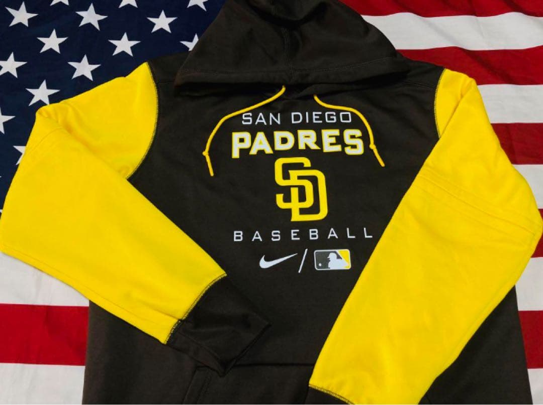 MLB パーカー　メンズ L ダルビッシュ　サンディエゴ　パドレス　padres