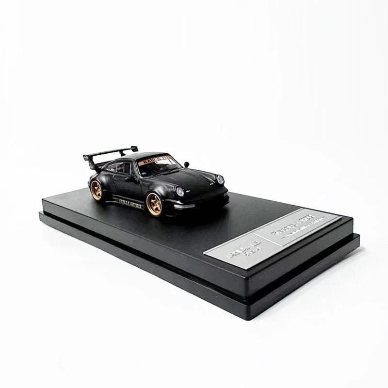 合金ポルシェ 964(RWB) マットブラック