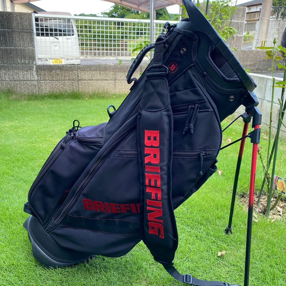 BRIEFING スタンドゴルフバッグ ブラック