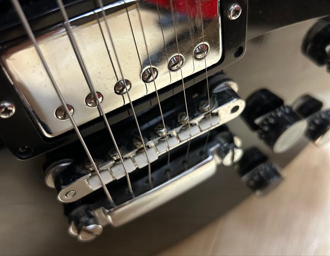 美品 Fresher フレッシャー レスポールカスタム ブラック ビザールギター