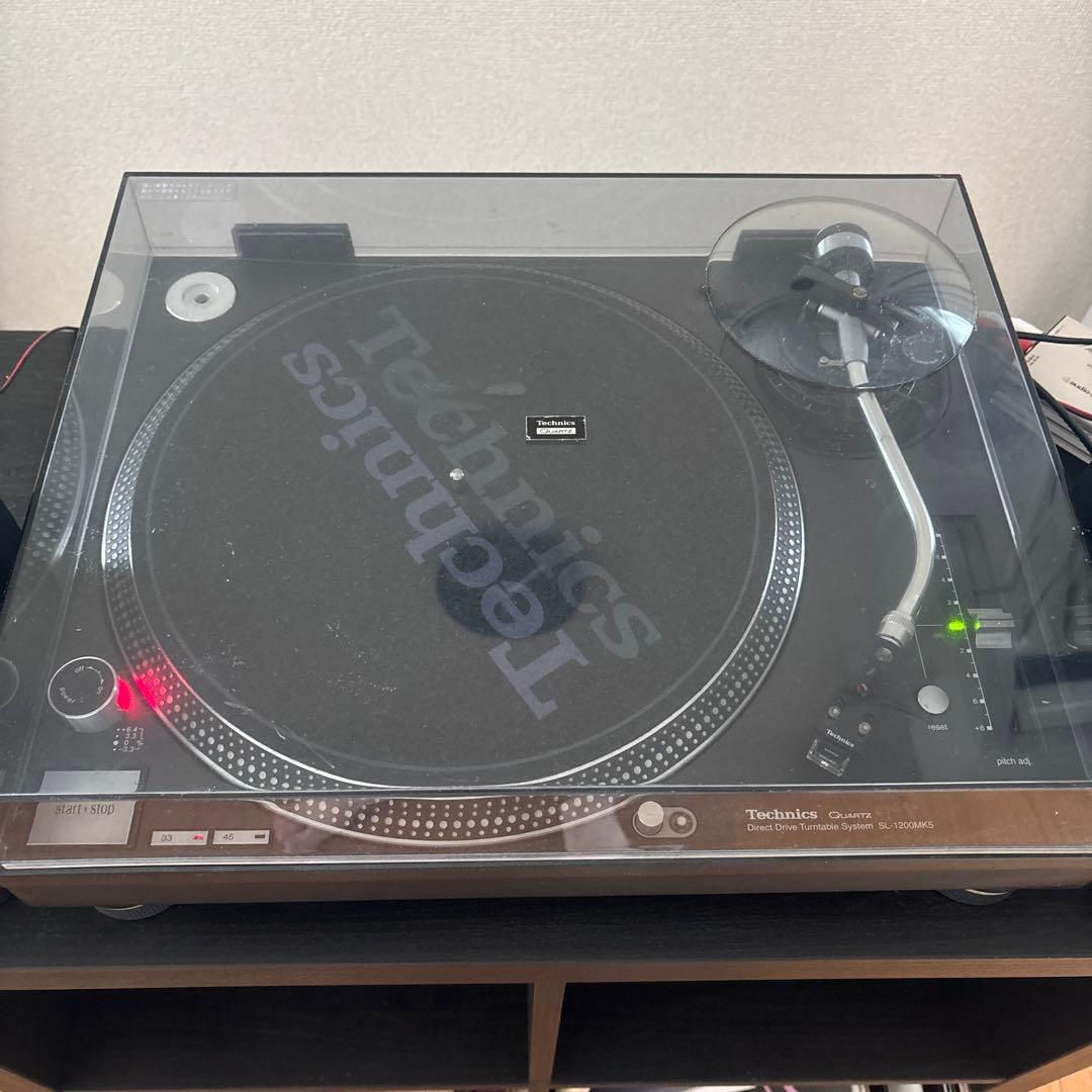 Technics SL-1200 MK5 ターンテーブル スピーカー付き