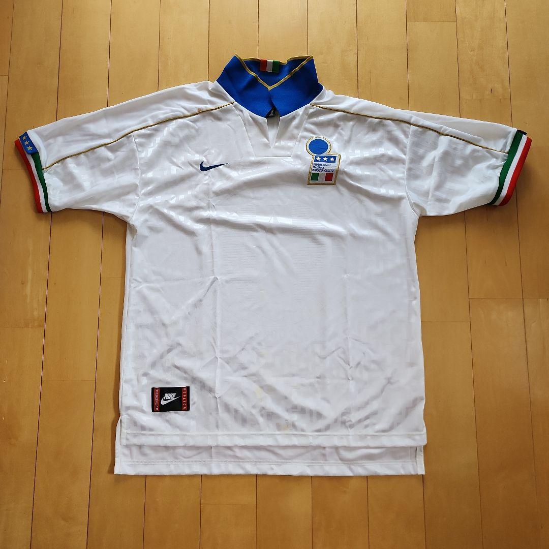 Nike イタリア代表 サッカーユニホーム 白