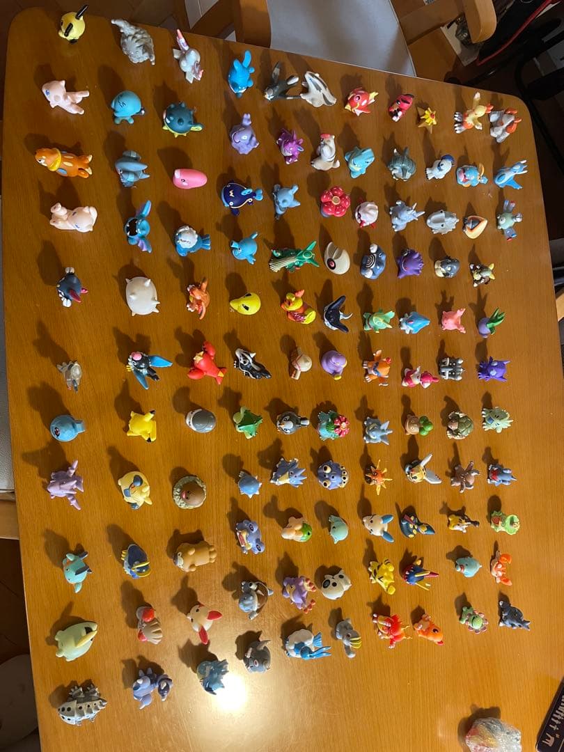 ポケモンキッズ 指人形 まとめ売り　クリア　レア　113体