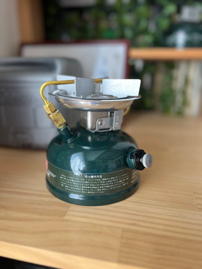 【新品未使用品】Coleman 508A シングルバーナーコンロ 収納ケース付き