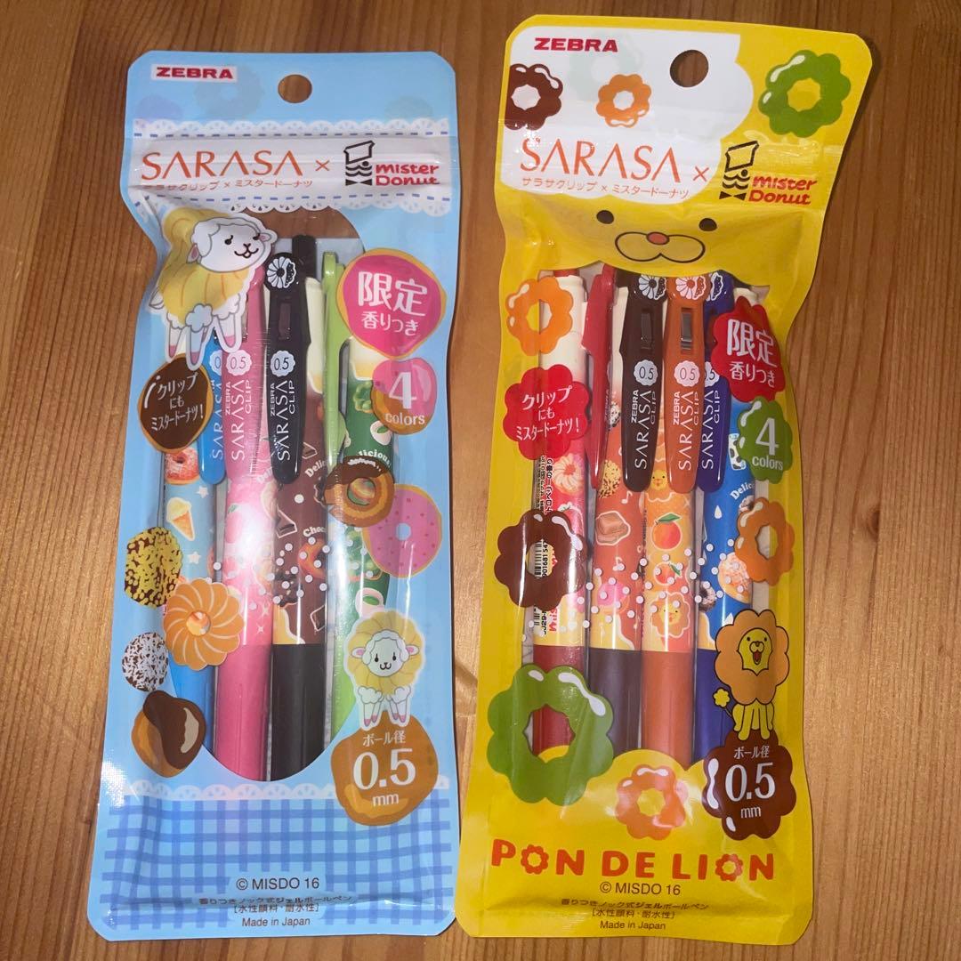 【レア商品】SARASA ボールペン ミスタードーナツ コラボ 全色