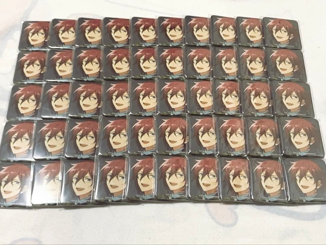 あんさんぶるスターズ 七種茨 スクエア缶バッジ