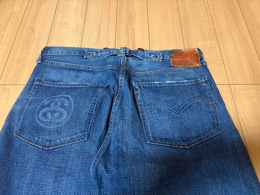 stussy30周年 levi's コラボデニム501xx 38インチ LVC