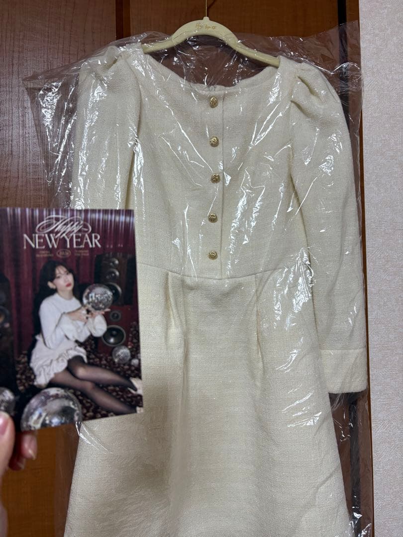 ワンピース Her lip to Mondrian Tweed Mini Dress