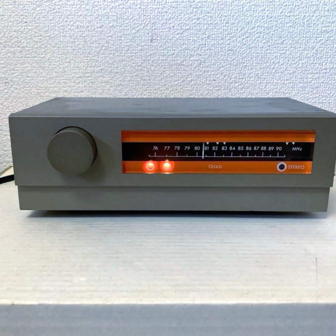 希少 英国QUAD FM3 FMチューナー日本バンド仕様ステレオ受信確認済み