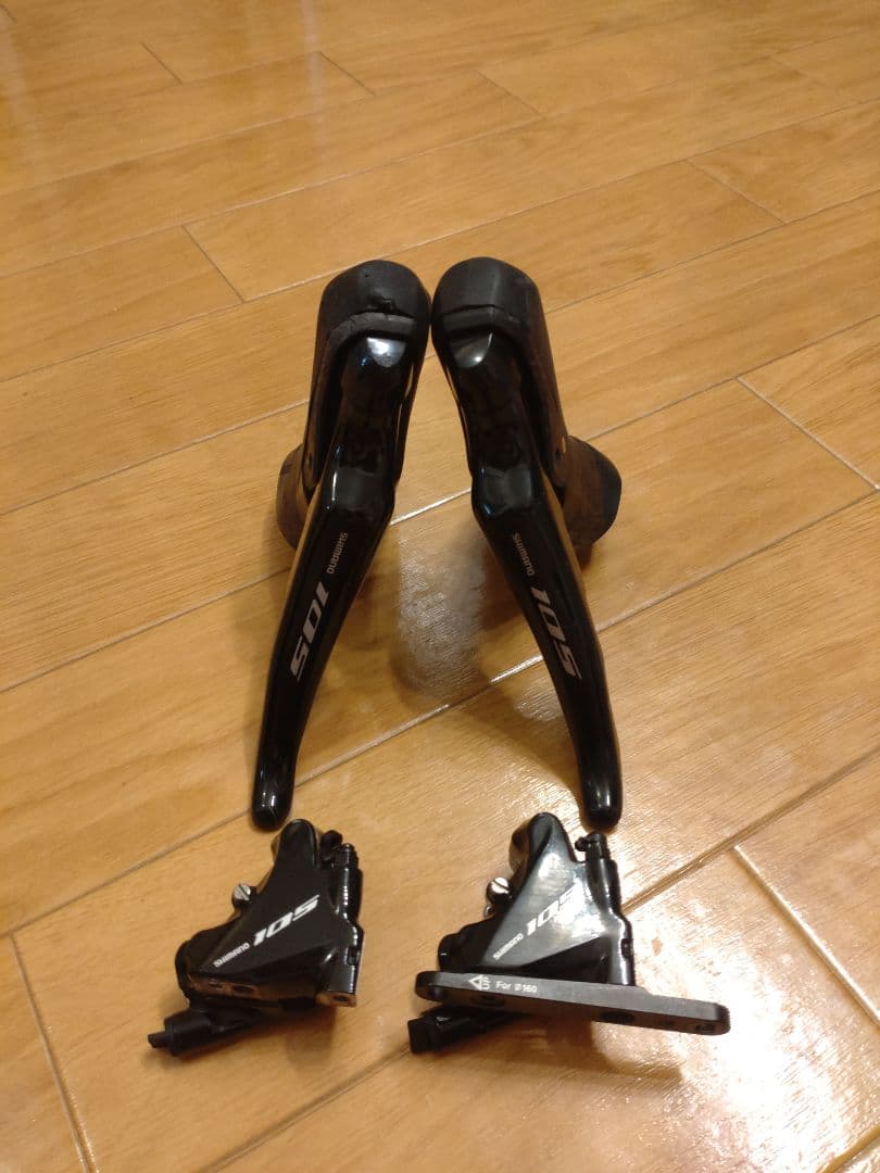 SHIMANO STIレバー ST-R7020 油圧ブレーキ BR-R7070