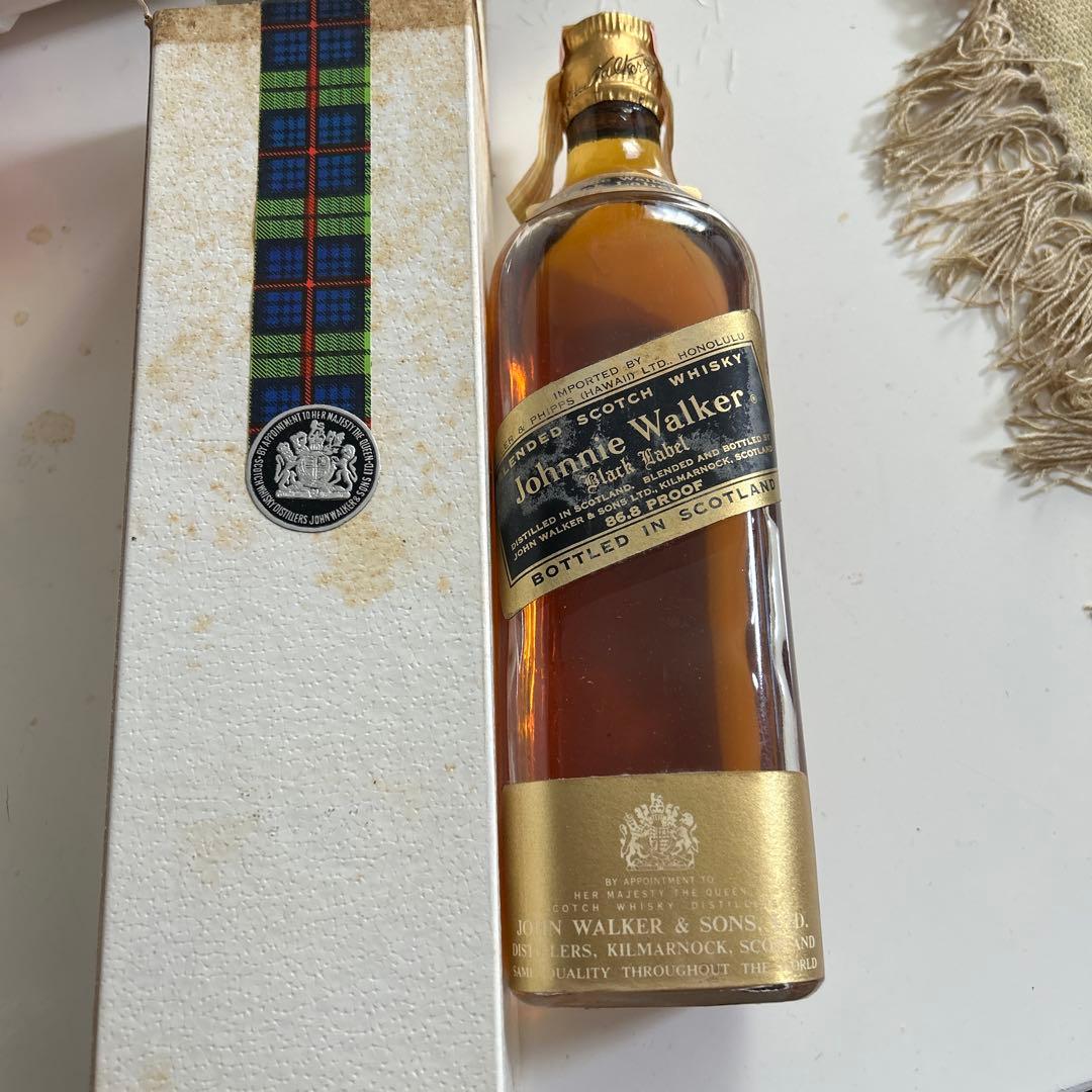 ウイスキー Johnnie walker black label