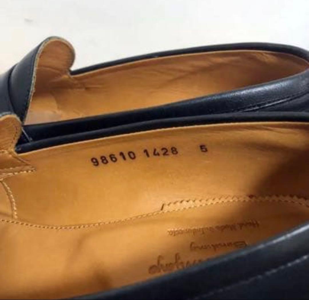 Jalan Sriwijaya ネイビー ローファー