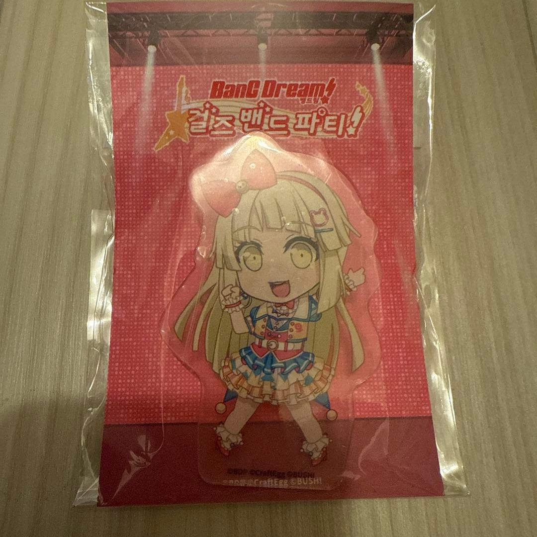 バンドリ　弦巻こころ　韓国　アクリルクリップ