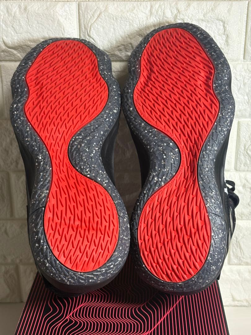 adidas DAME 7 EXTPLY 27.0cm ブラック/レッド