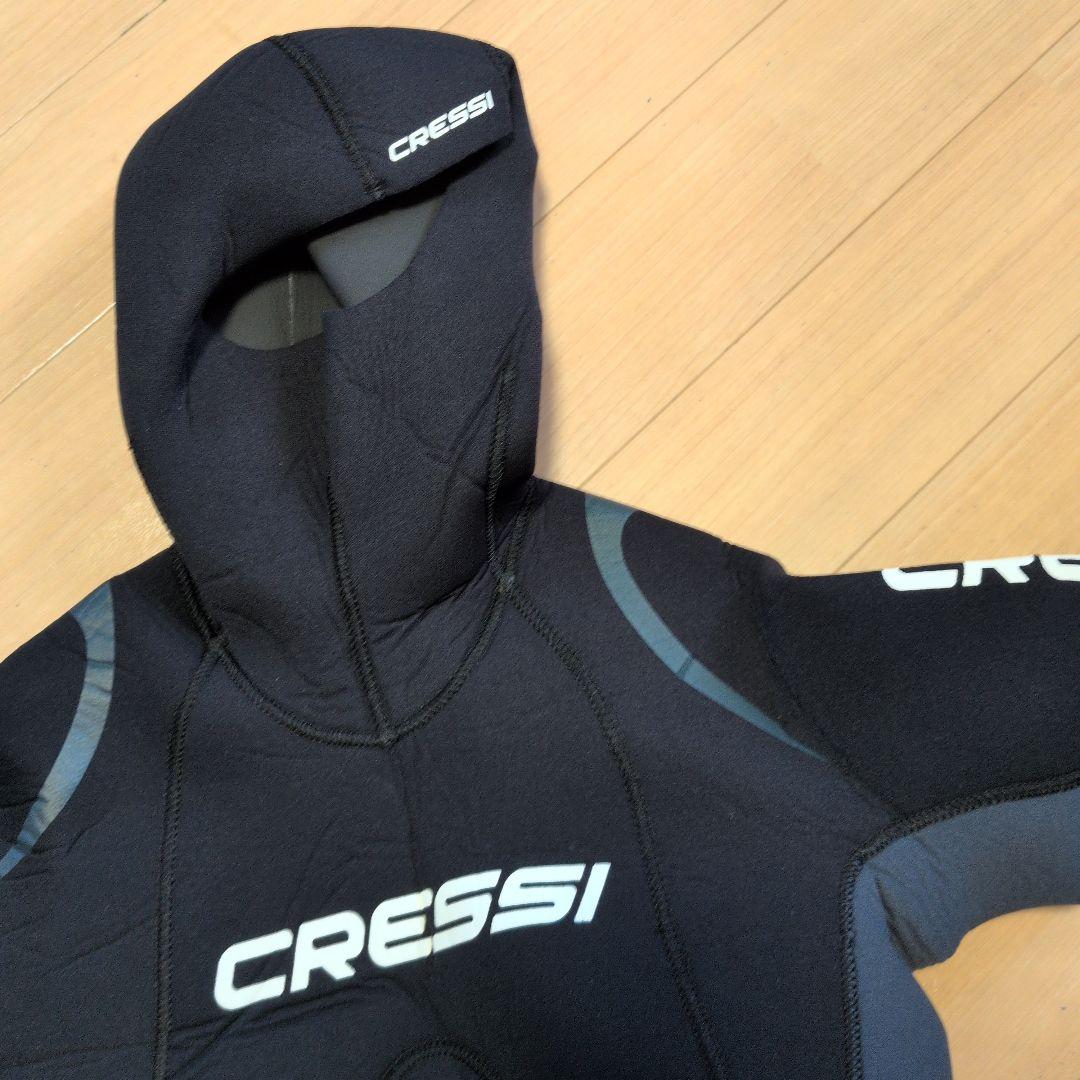 CRESSI APNEA 5mm フード付きツーピースウェットスーツ