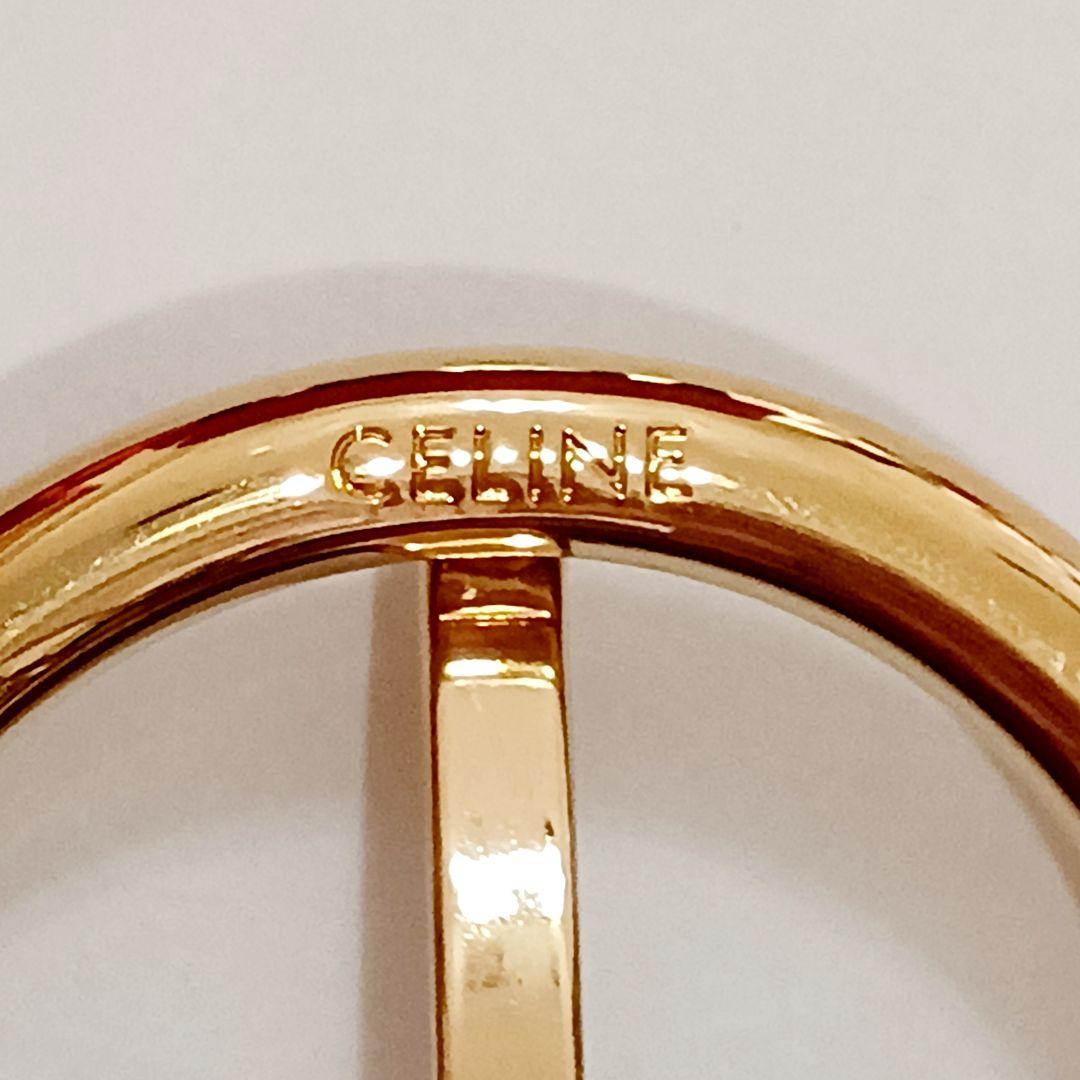 セリーヌ ベルト ダブルトリオンフ 85 ラージ 35mm ブラウン