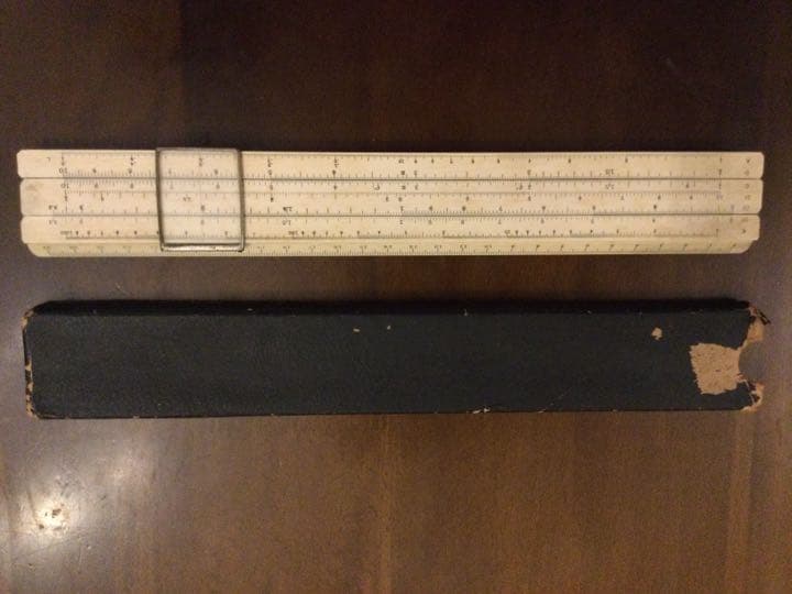 昭和初期 アンティーク SUN HEMMI 計算尺