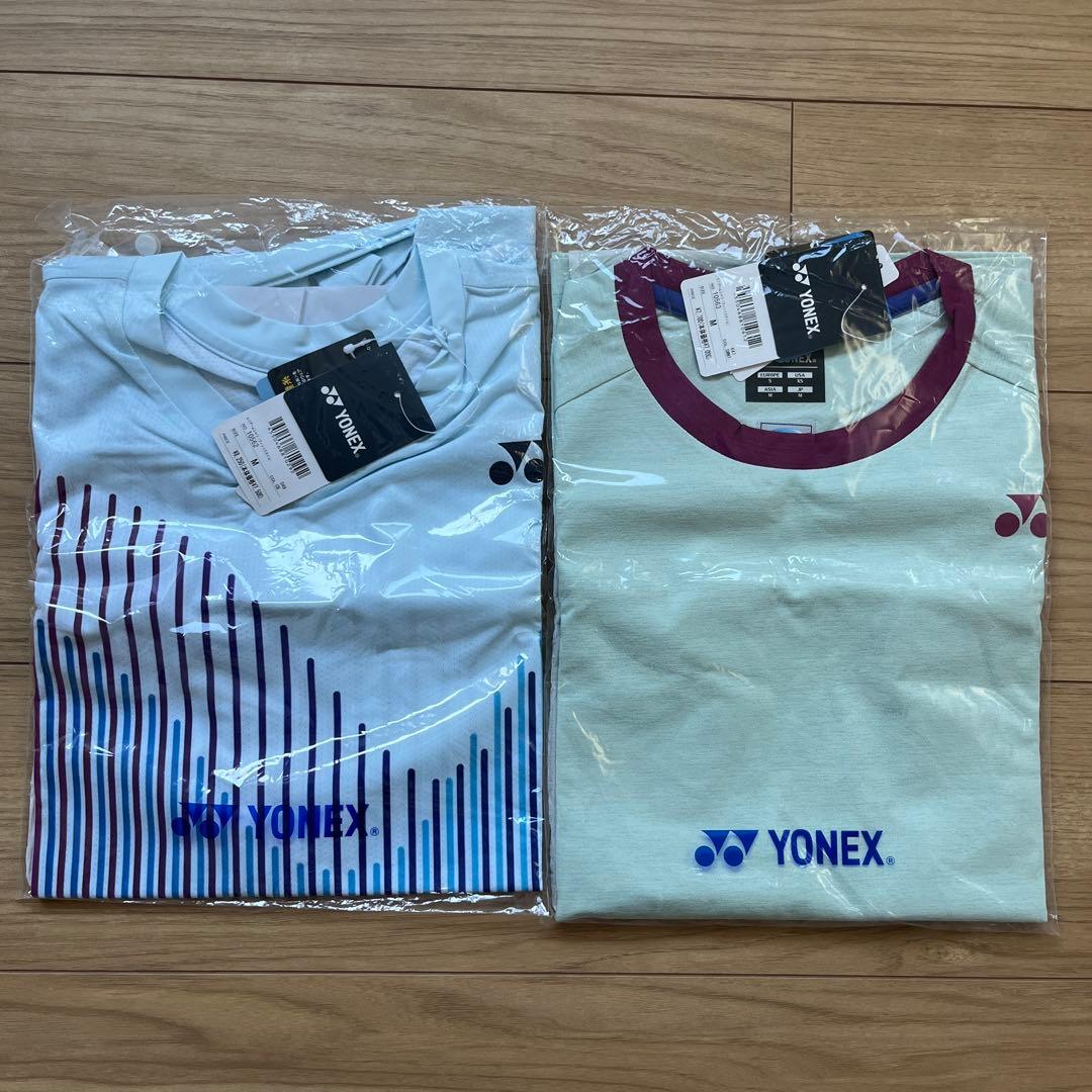 YONEX ゲームシャツ 2枚セット（10562、10563）