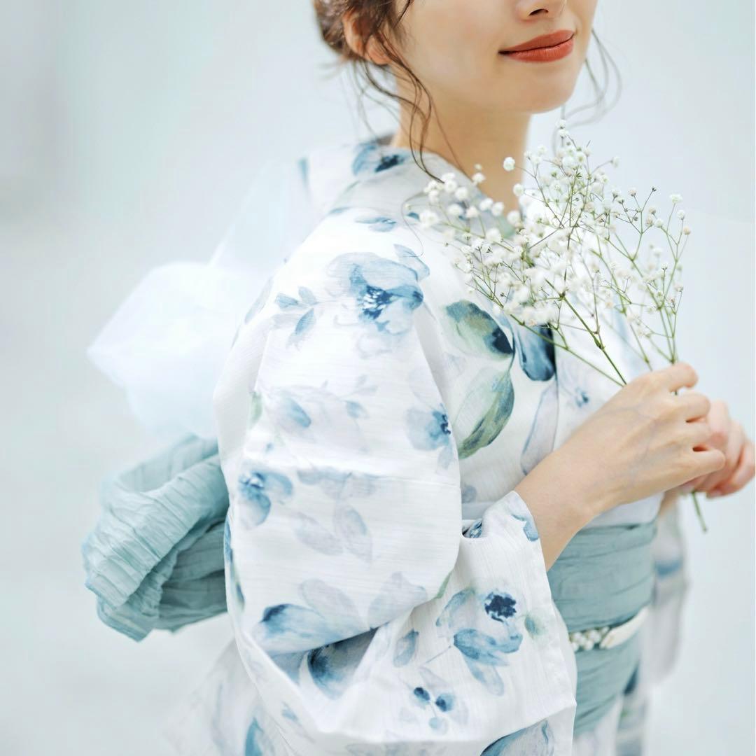 安くしました！　Dita 1人で着られる浴衣　涼風の燦々しらべ