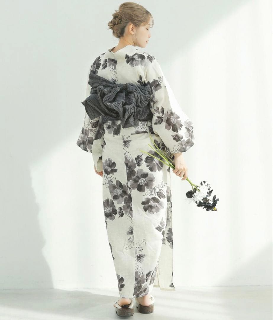 【新品未使用】　DITA 京の水墨画 ⭐︎浴衣5点セット⭐︎