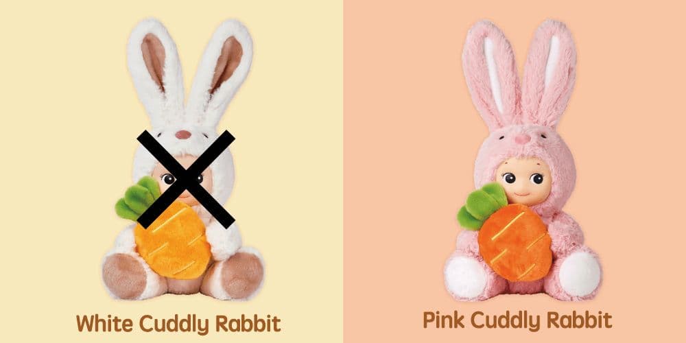 Sonny Angel Plush Collection【うさぎ/ピンク】