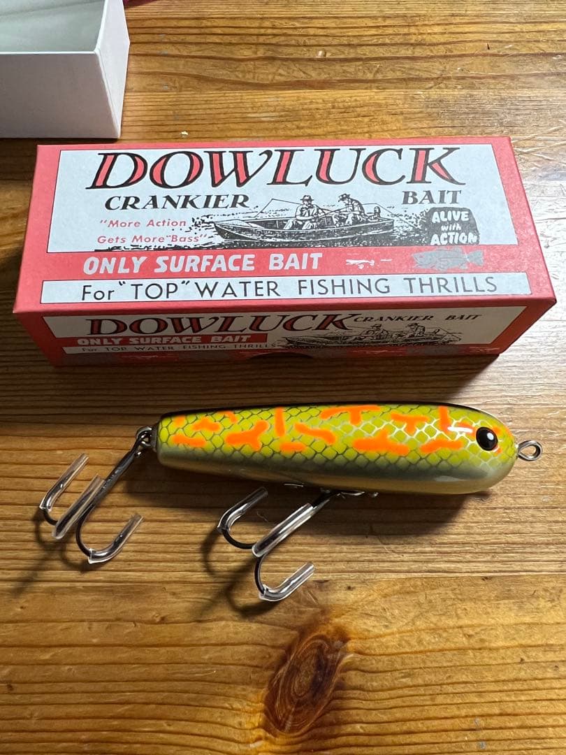 道楽　DOWLUCK CRANKIER BAIT トップウォータールアー