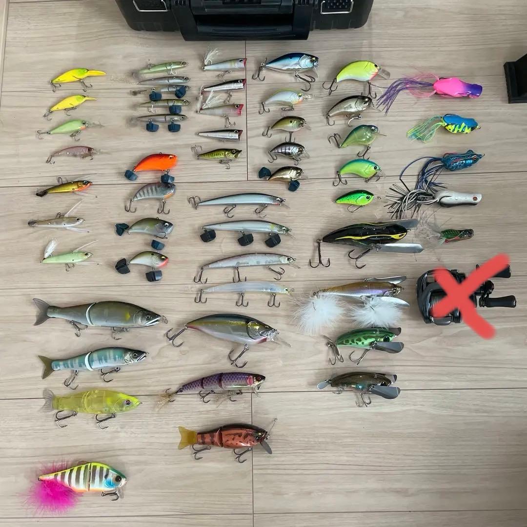 バス釣り　引退セット