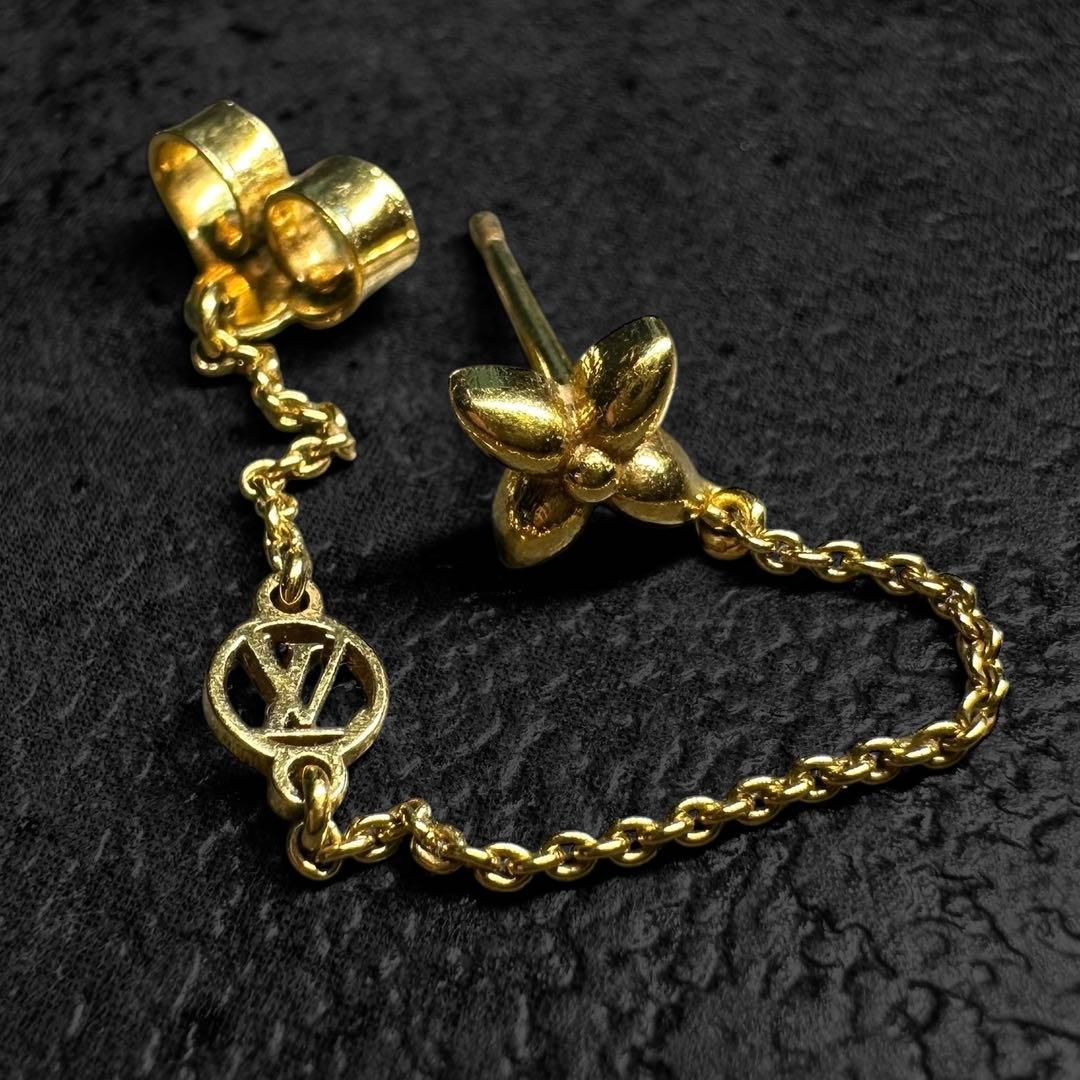 LOUIS VUITTON Petit Louis Earrings 片耳のみ