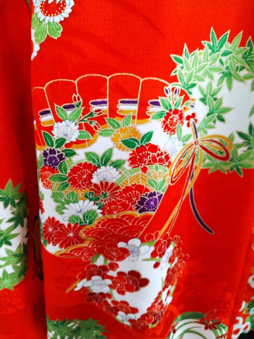 着物リメイク ブルゾン、スカジャン