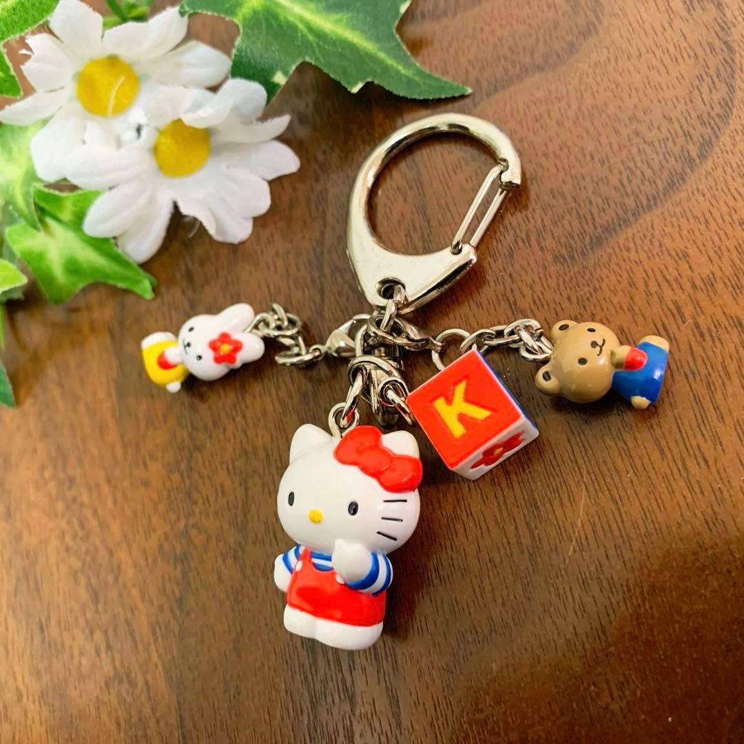 ★激レア★ ハローキティ　チェーンマスコット　レトロ　キーホルダー　2000年製