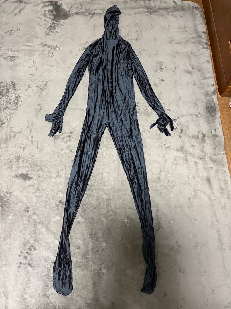 ツルスベ　ゼンタイ　全身タイツ　顔開き