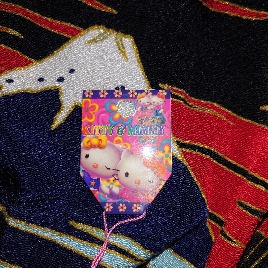 ハローキティ　根付　キティ&ミミィ　脚長　KITTY&MIMMY 2004年