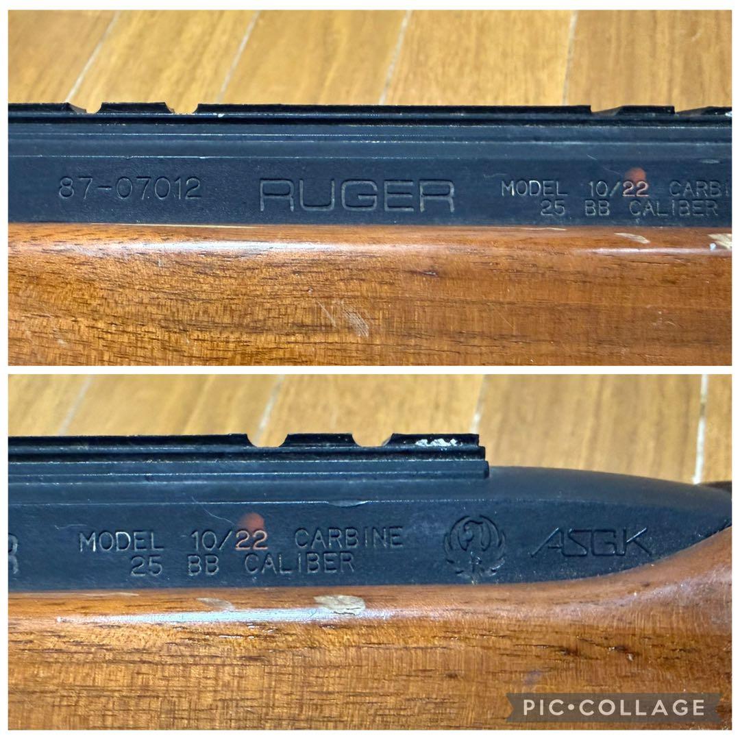 ASGK RUGER 10/22 CARBINE BB CALIBER ライフル