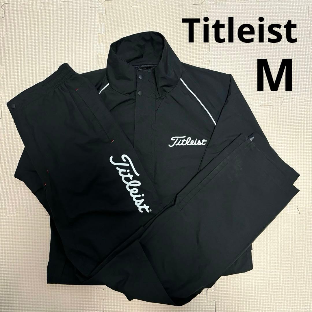 titleist タイトリスト　ゴルフ　セットアップ　レインウェア　M