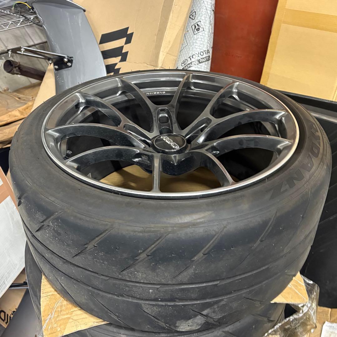 RAYS G025 19in PCD120 9J/10J 4本セット 