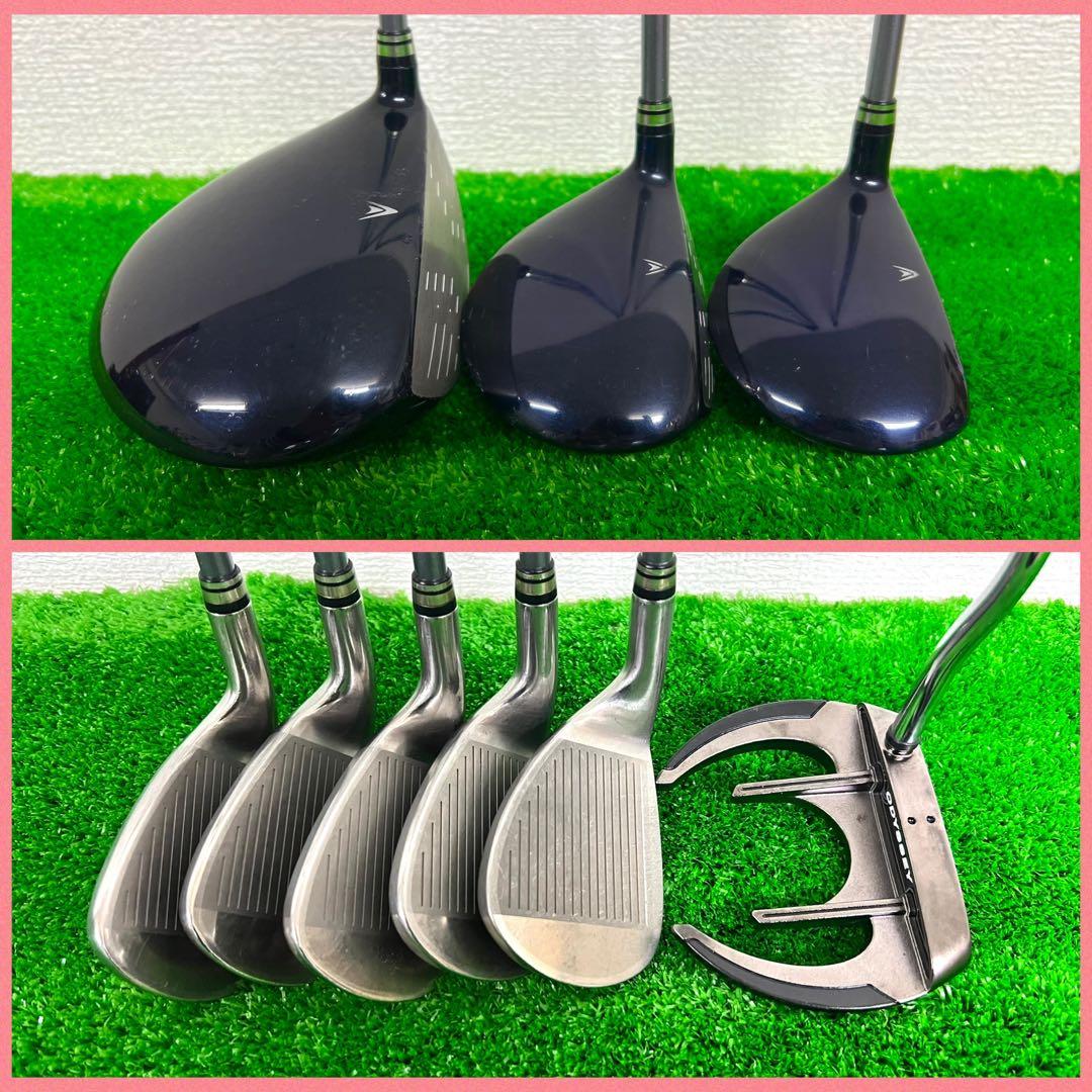 【 レディース 】打ちやすさNo.1❣️1番人気のゼクシオ ゴルフセット