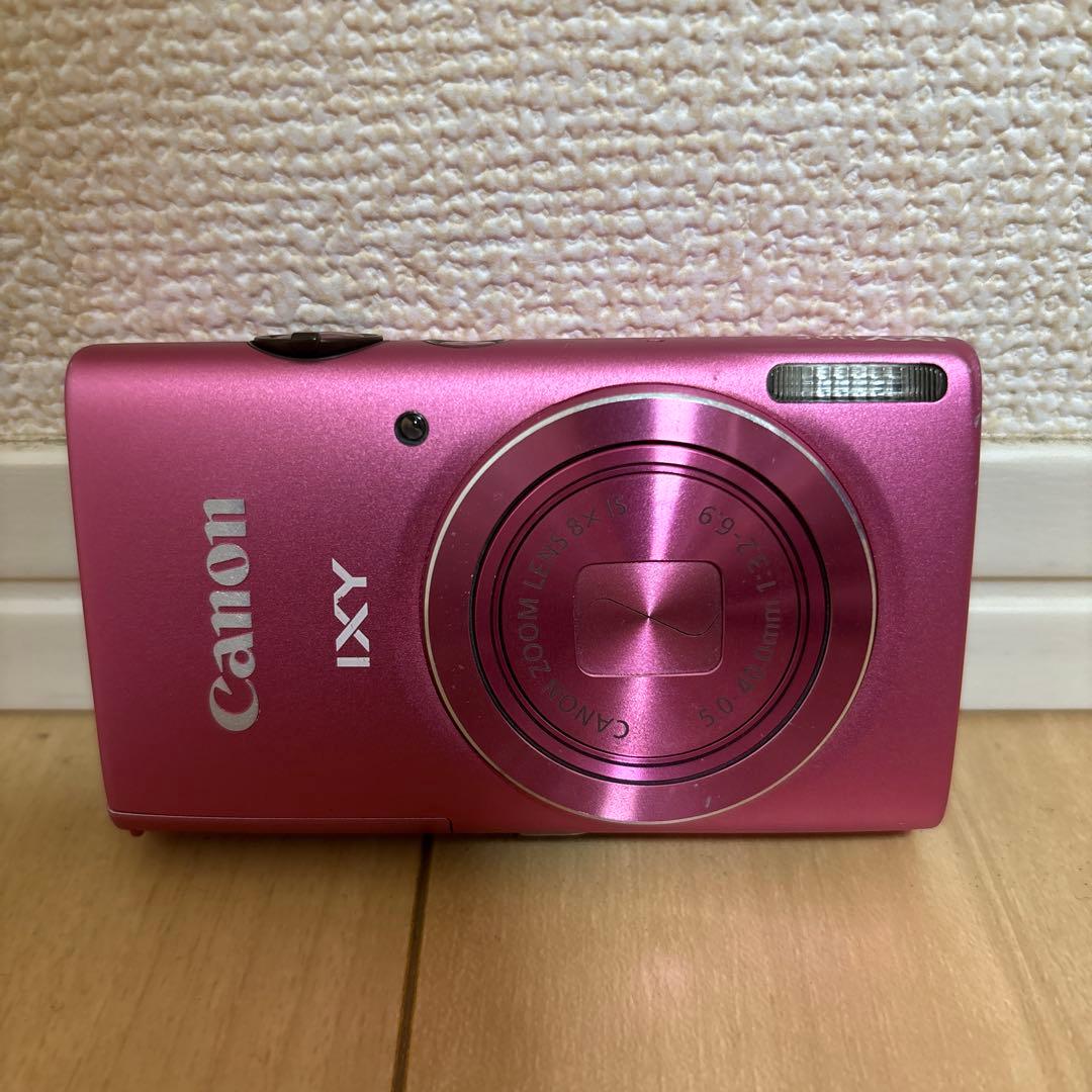 動作品 Canon Ixy 620F ピンク コンパクトデジタルカメラ