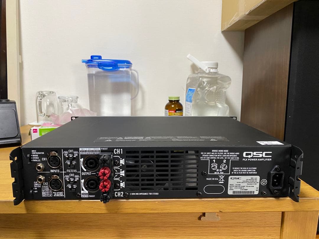 QSC PLX1802 パワーアンプ