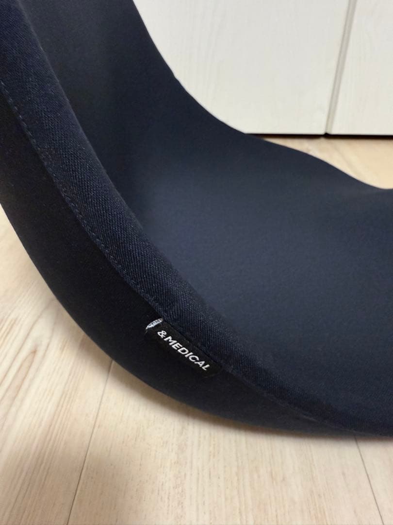 アンドメディカル KURA SEAT HB（クラシート ハイバック）ネイビー色