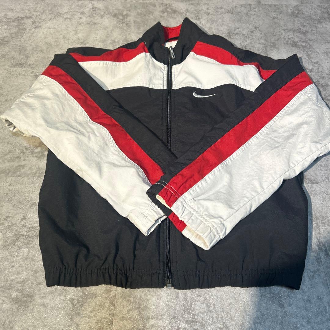 90s nike 白タグ　ナイロンジャケット