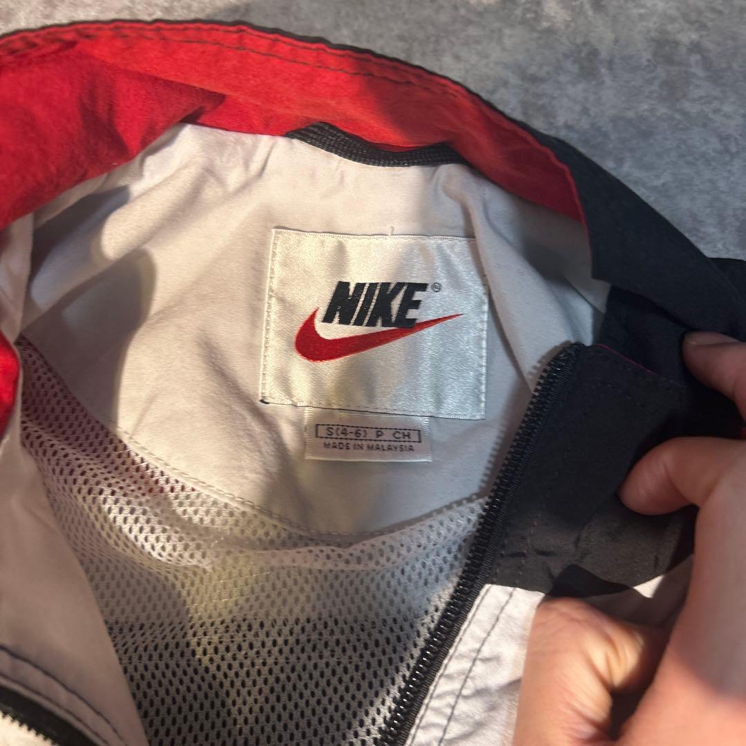 90s nike 白タグ　ナイロンジャケット