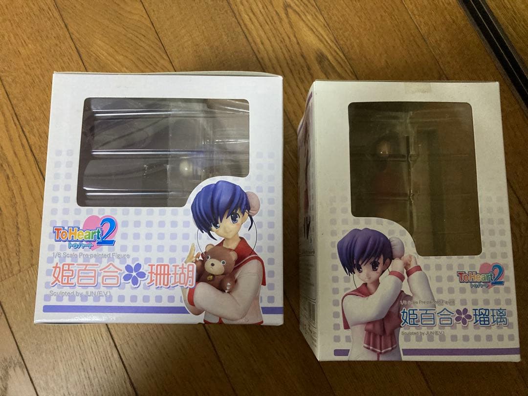 未開封ToHeart2 姫百合瑠璃 珊瑚　フィギュア 2個　KOTOBUKIYA