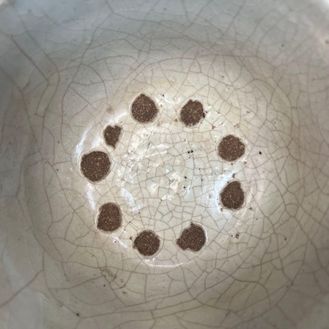 ◎古美術 庵々◎李朝 白磁 茶碗 共箱付◎韓国 李氏朝鮮時代 古陶磁 骨董古美術