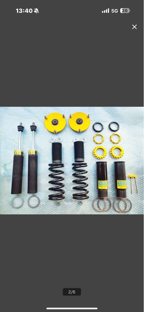 大幅値下げ！ XYZ 車高調　audi A3