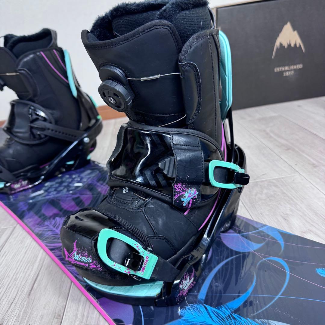 ROSSIGNOL レディーススノーボードセット 142cm ブーツ24cm